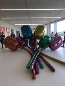 Escultura na Fundação Prada