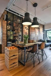 Estilo Hi-Lo na Decoração.MÓVEIS DE DESIGN COM CAIXOTES DE FEIRA