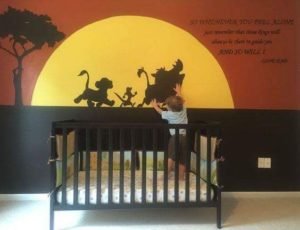 Quarto inspirado na Disney-