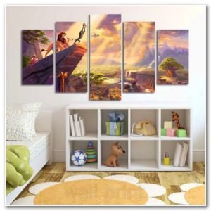 Quartos inspirados na disney- quarto rei leão