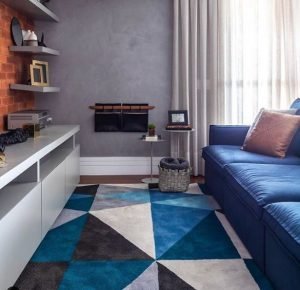 Blue classic tapete e sofa