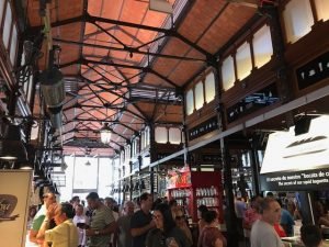 Parte interno do Mercado de San Miguel