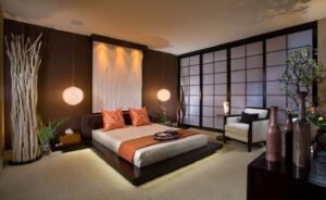 quarto casal - decoração japonesaa